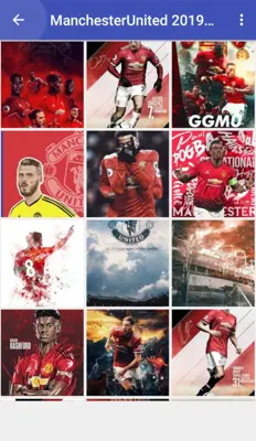 Manchester Unted (MU) 2019 wallpaperHD android App screenshot 0